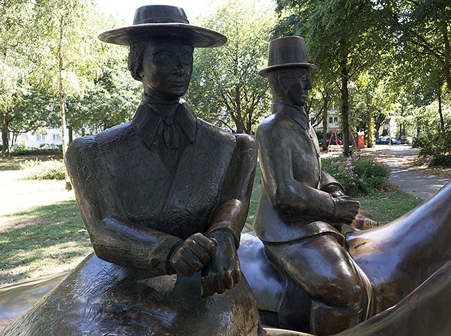 Emma-Denkmal im Stadtteil Schwachhausen - Bremen sehenswert