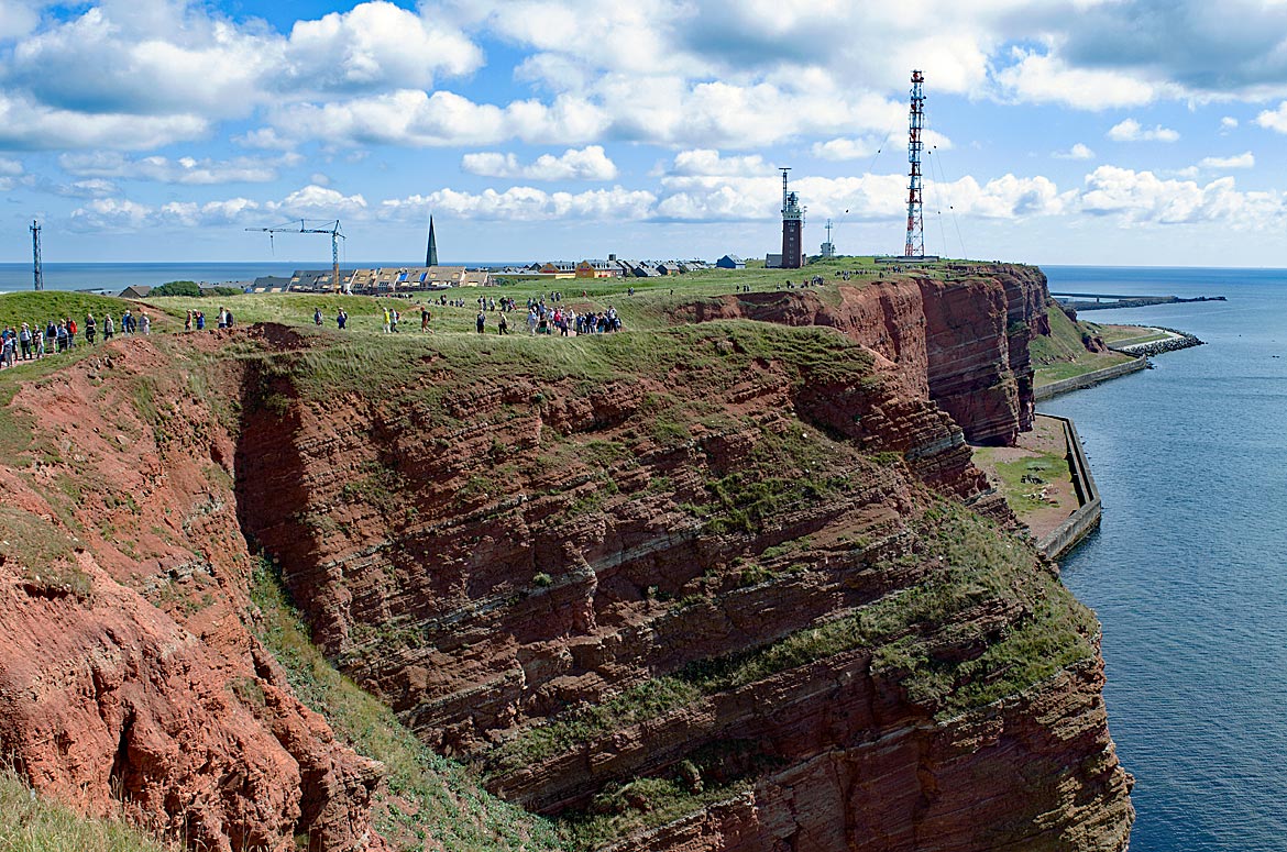 Helgoland - Unterwegs auf dem Klippenrandweg