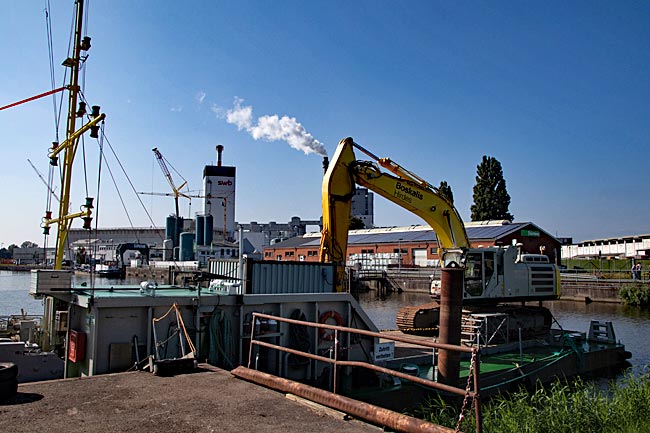 Im Hemelinger Hafen - Bremen sehenswert