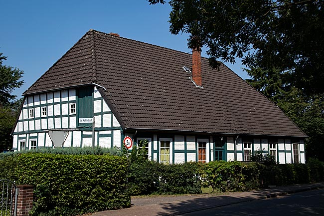 Lilienthal - restauriertes Bauernhaus in der Klosterstraße