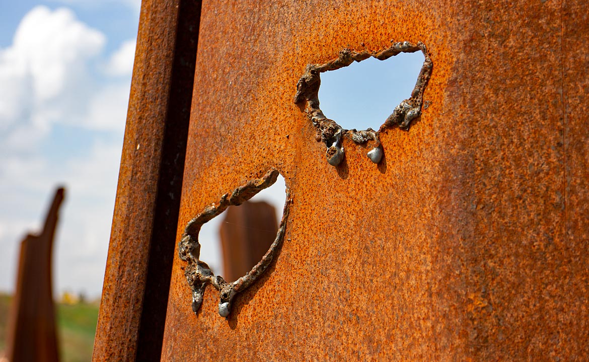 Metalhenge auf der Mülldeponie - Bremen sehenswert