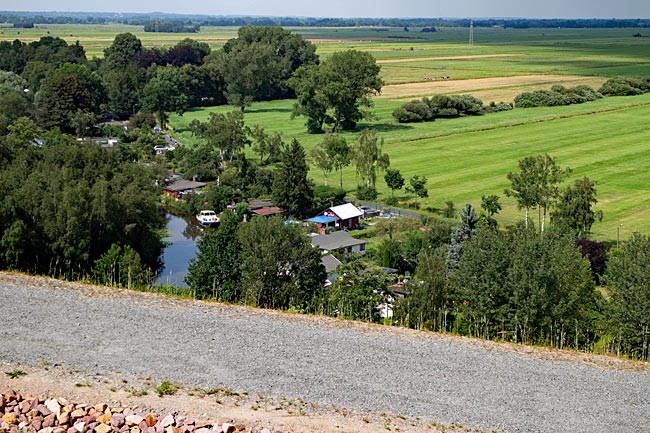 Blick von Metalhenge auf das Blockland