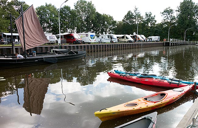 Hammehafen Worpswede, also called Neu-Helgoland - Bremen sehenswert