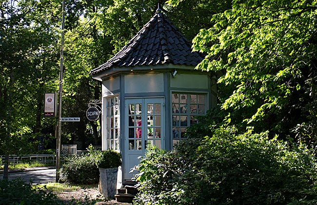 Muhle's Park in Oberneuland - Pavillon an der Oberneulander Landstraße - Bremen sehenswert
