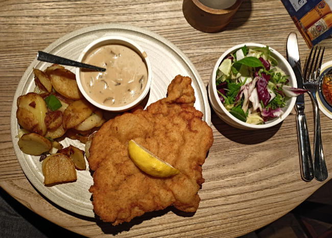 Menue at Paulaner - Bremen sehenswert