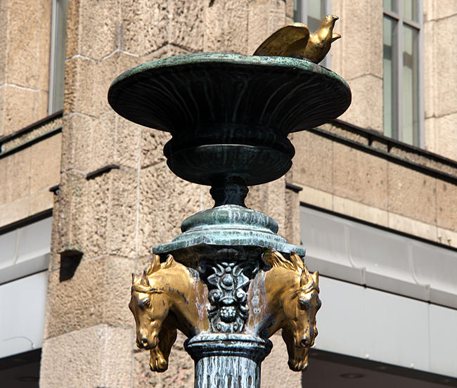 Pferdebrunnen in der Obernstraße