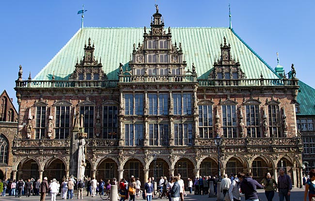 Rathaus am Marktplatz - Bremen sehenswert