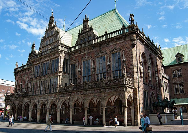 Bremen - das Alte Rathaus - Unseco-Weltkulturerbe