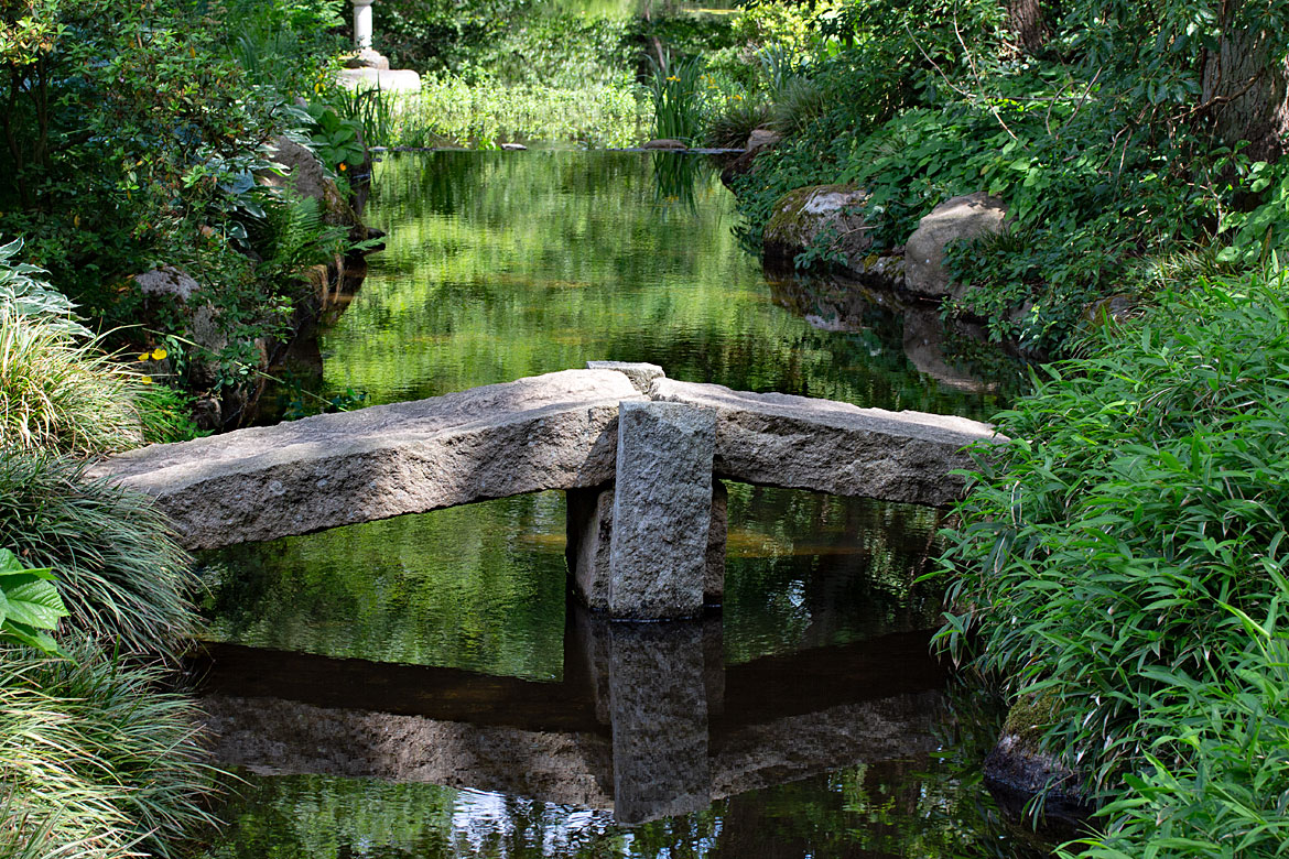 Bremen - Rhododendronpark - Steinbrücke