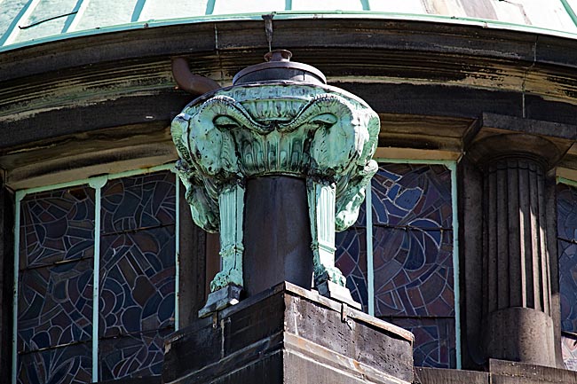 Riensberger Friedhof - Kolumbarium im Detail - Bremen sehenswert