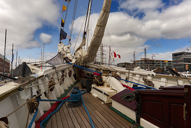 Bremerhaven - Schoner Belle Poule zur SAiL