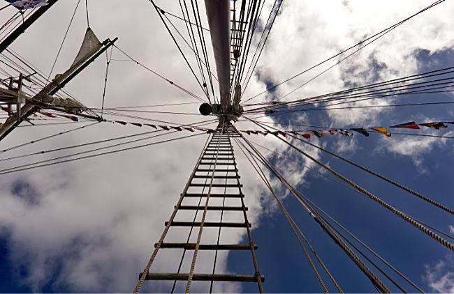 Bremerhaven - Schoner Belle Poule zur SAiL