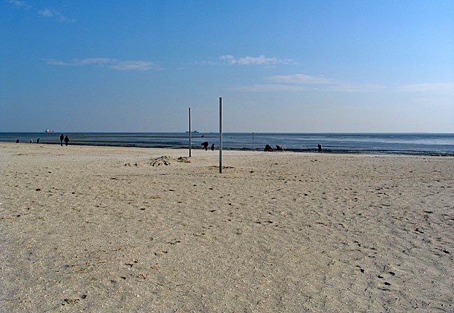 Strand in Schillig bei Wilhelmshaven