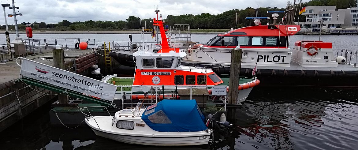 Seenotretter in Travemünde in Schleswig-Holstein - Bremen sehenswert