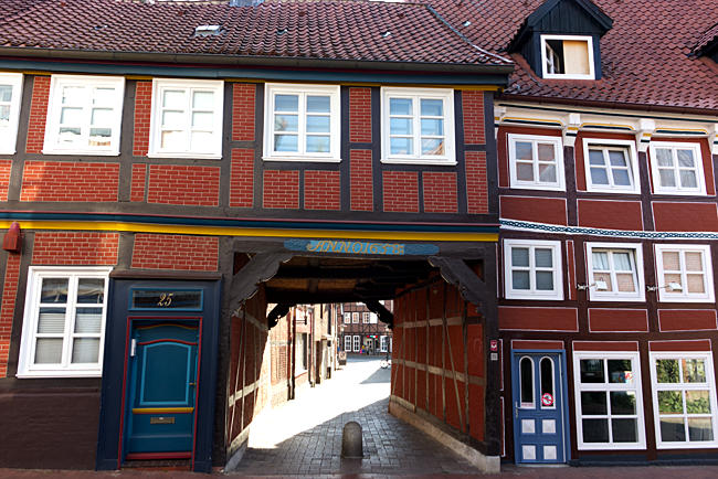 Stade - Hahnentor in der Straße Steile Straße