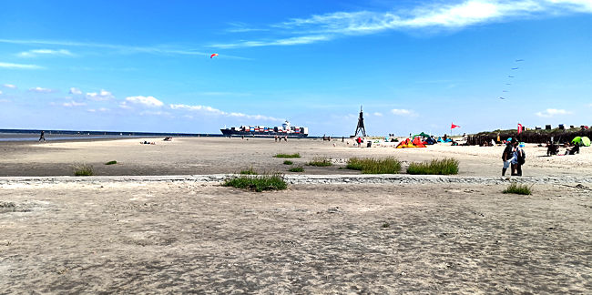 Cuxhaven mit Kugelbake