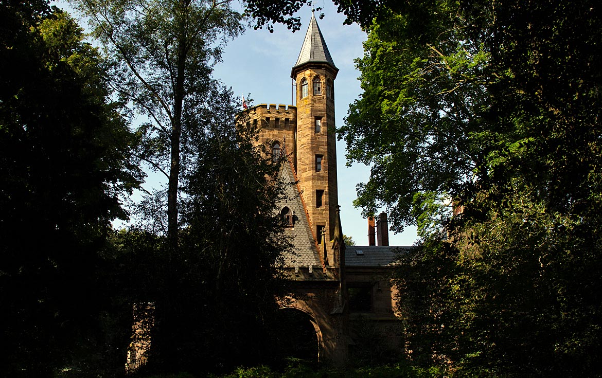 Gebäude im Park in Vegesack - Bremen sehenswert