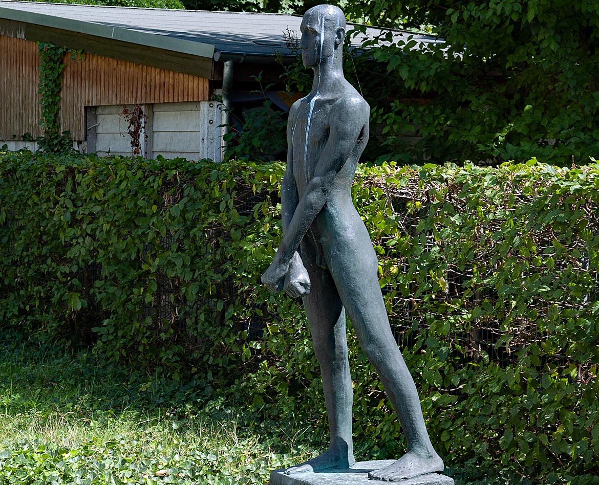 Der Freiheitskämpfer von Fritz Cremer - 1984, Nachguss einer Figur von 1947 - Bremen sehenswert