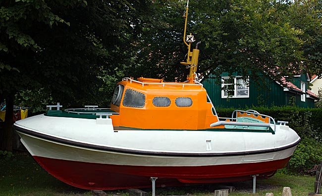 Wangerooge - Seenotrettungsboot Gesina der 7-Meter-Klasse, Baujahr 1971