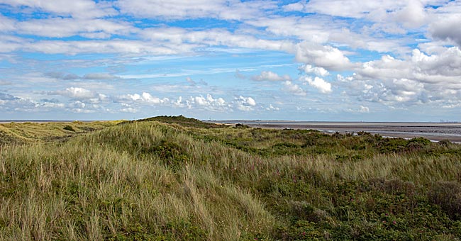 Wangerooge - Blick von der Jever Plattform Richtung Osten