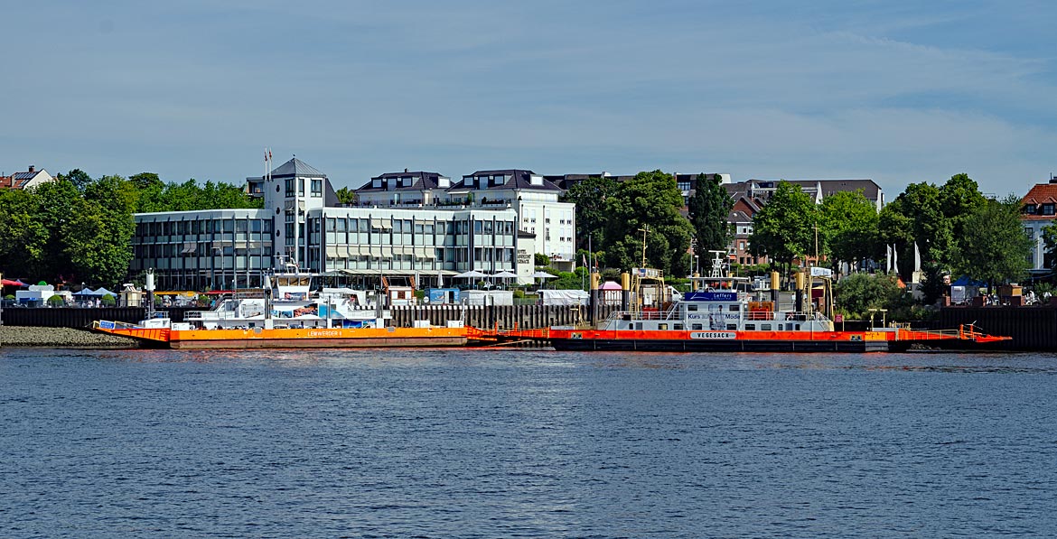 Fähren in Vegesack in Bremen-Nord - Bremen sehenswert