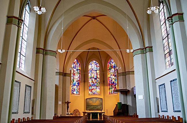 Wilhelmshaven - Christus- und Garnisonskirche von Innen