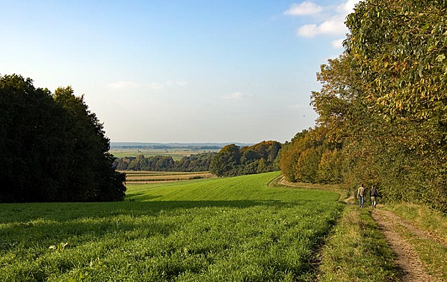 Worpswede - Blick vom Weyerberg